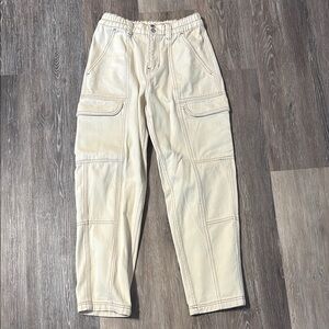 PacSun Light Tan Cargo Pants size small